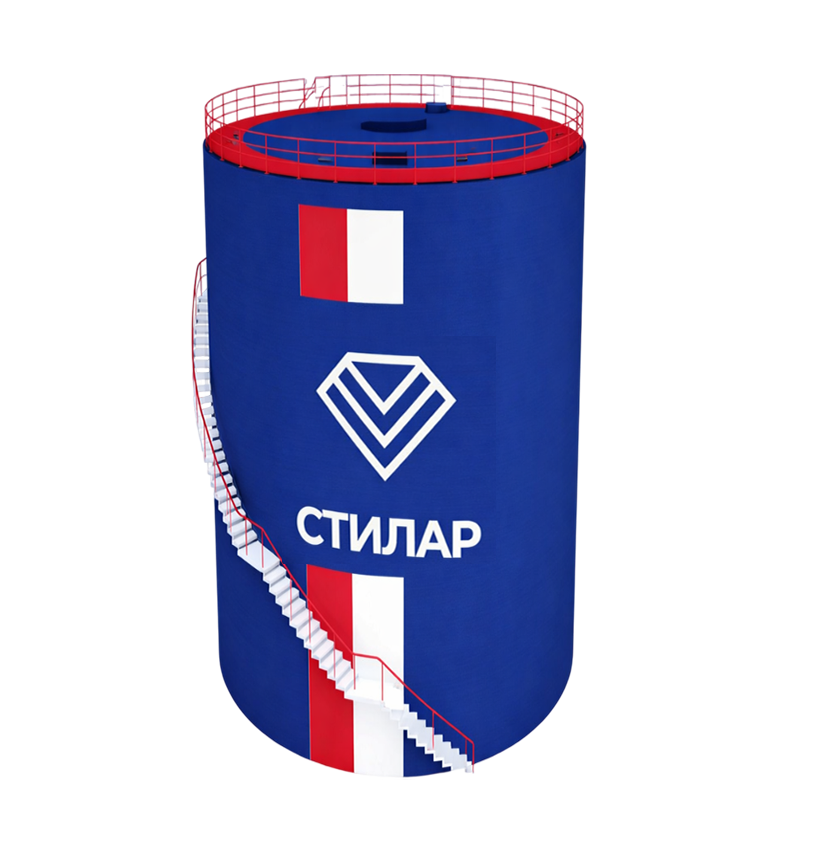 Цельносварной резервуар РВС для АЗС 5 м³ от завода-производителя