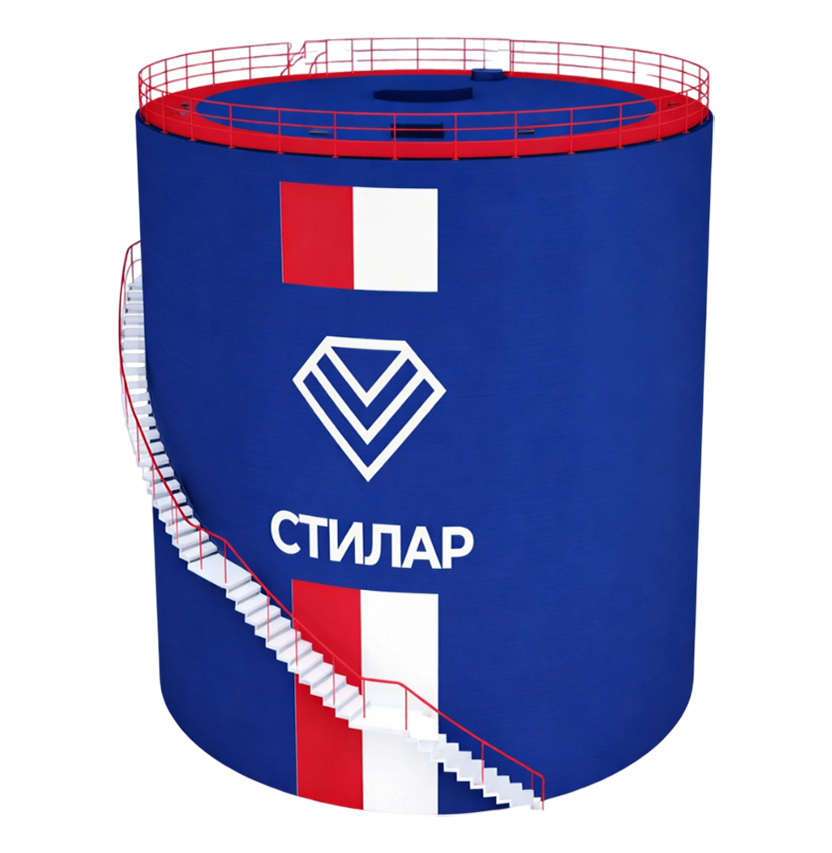 Цельносварной резервуар РВС для АЗС 200 м³ от завода-производителя